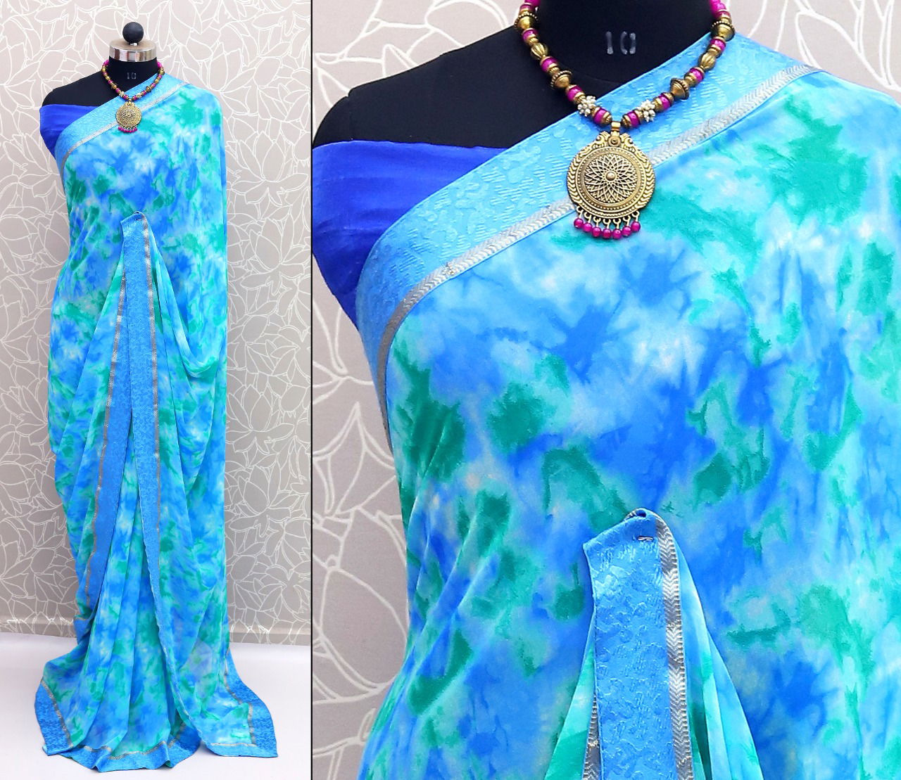 Niharika 12 Georgette Regular Wear Printed Latest Saree Collection